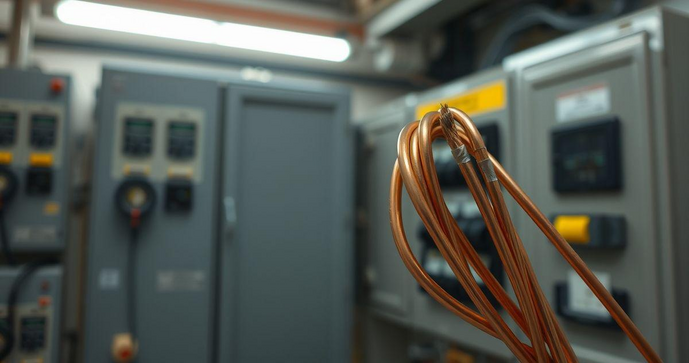 Cabo de cobre nu para aterramento como segurança elétrica essencial Cabo de cobre nu para aterramento como segurança elétrica essencial