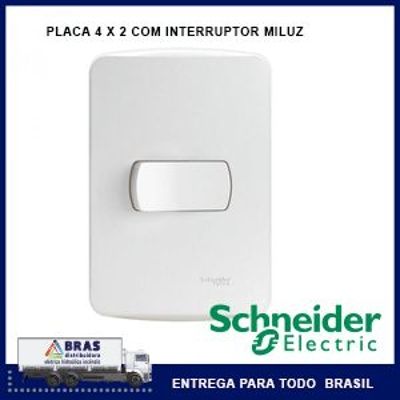 Placas e interruptores