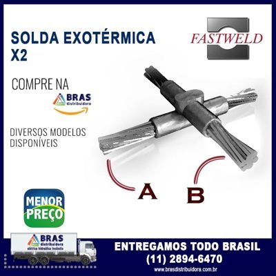 Solda exotérmica para aterramento